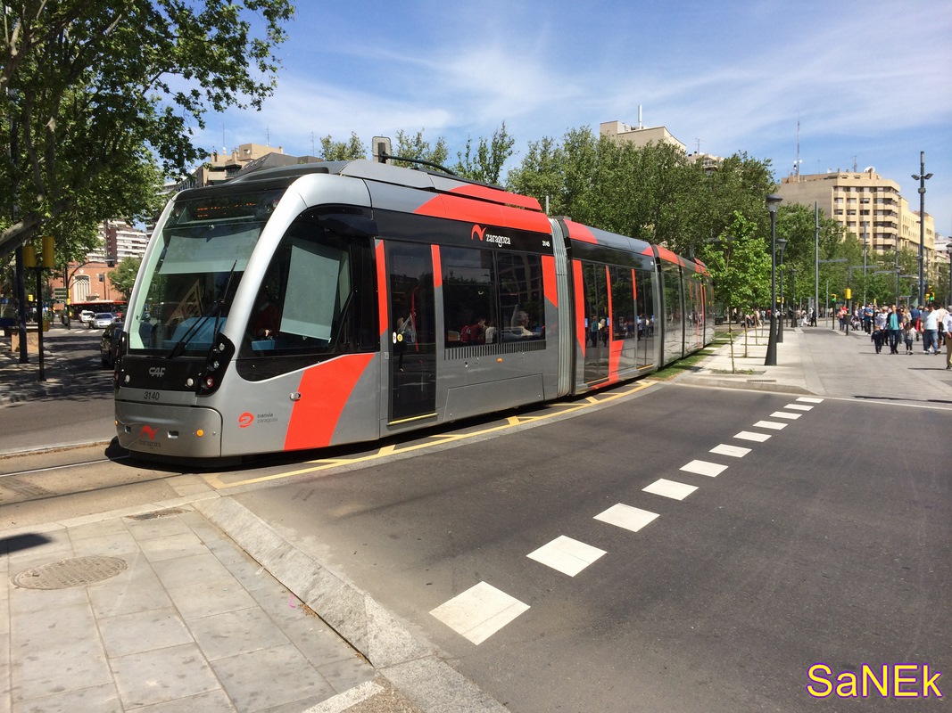 Zaragoza, CAF Urbos 3 # 3140