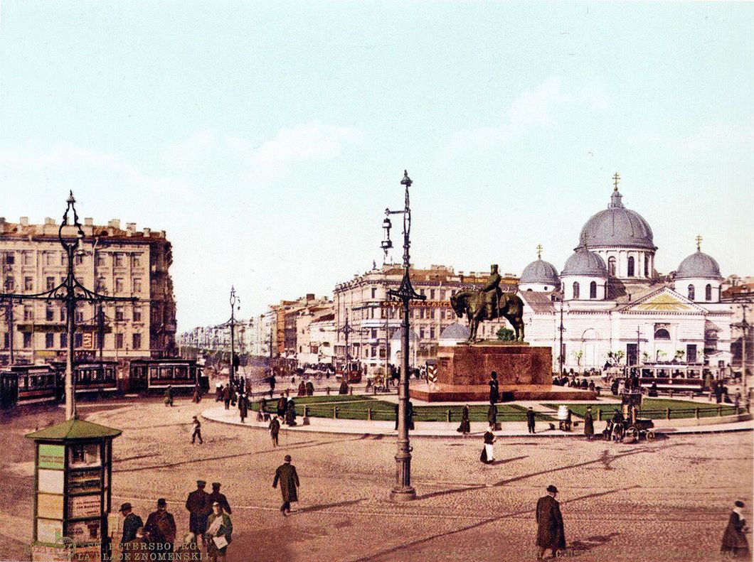 Санкт Петербург — Исторические фотографии трамвайных вагонов