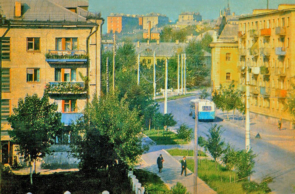 Калуга — Старые фотографии — Фото — Городской электротранспорт