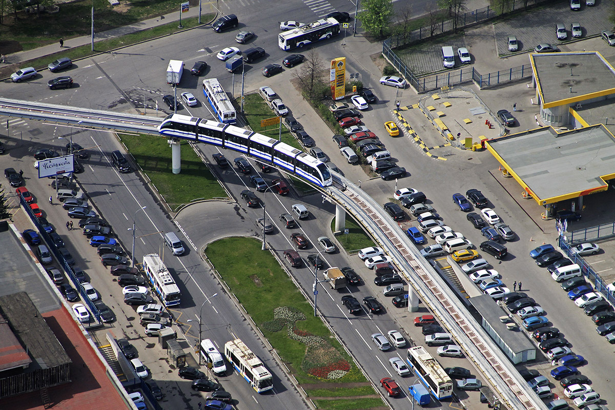 Maskva — Monorail; Maskva — Trolleybus lines: North-Western Administrative District