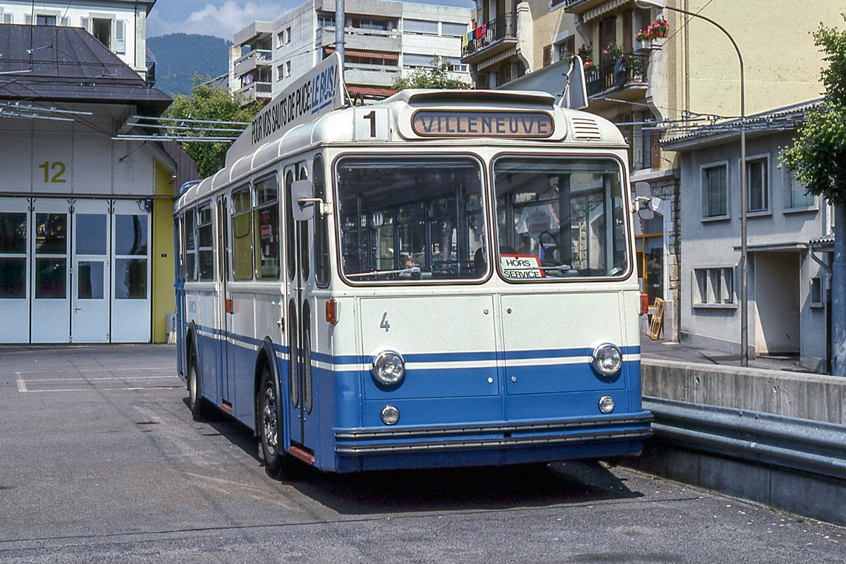 Vevey - Montreux - Blonay, Berna č. 4