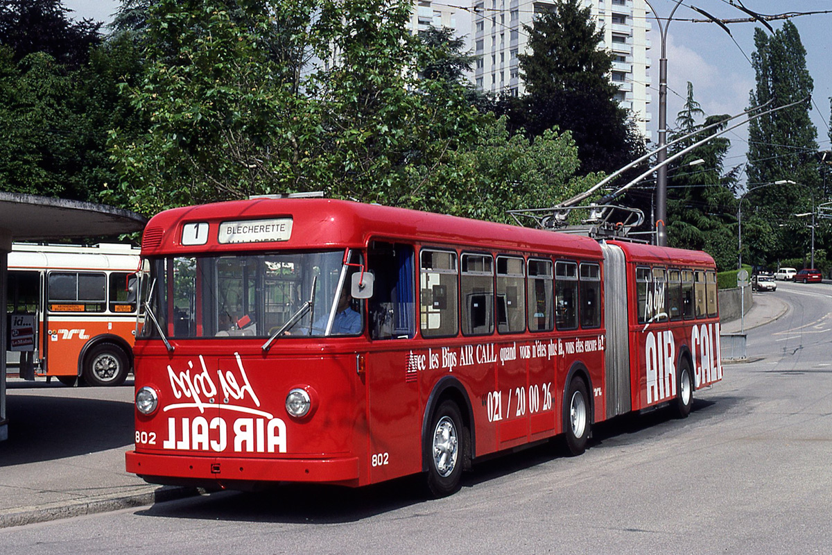 Лозанна, FBW/SWS /MFO GTr51 № 802