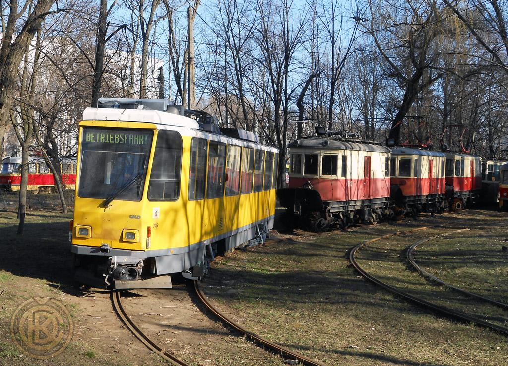 Днепър, Tatra T6A2M № 3042; Днепър — Територия на трамвайно депо