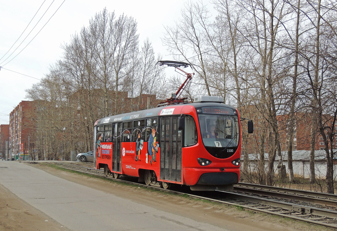 Ижевск, Tatra T3K «Иж» № 1500
