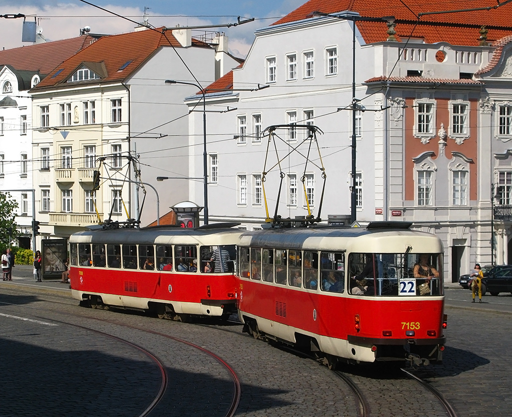 Prague, Tatra T3SUCS № 7153