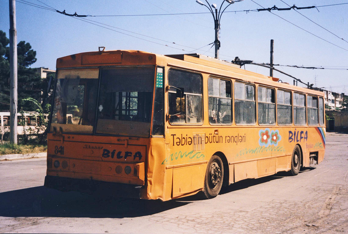 Baku, Škoda 14Tr89/6 č. 841; Baku — September 1999