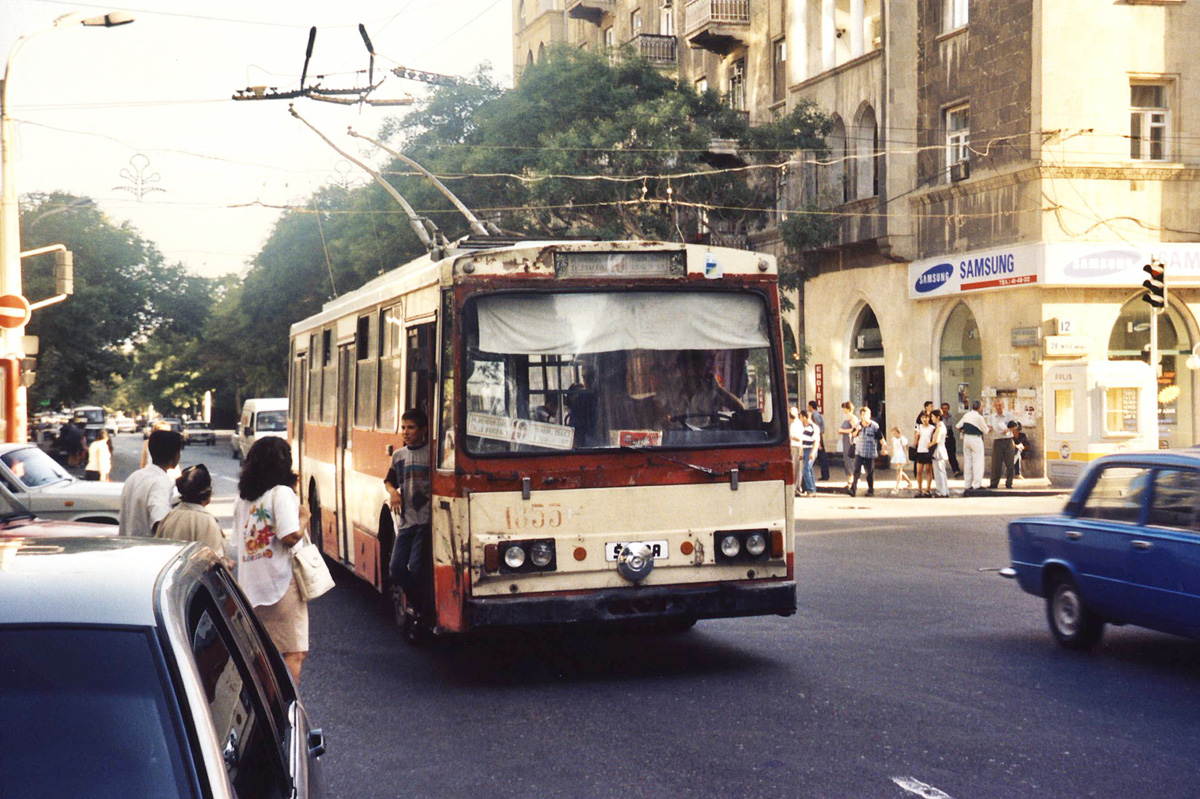 Баку, Škoda 14Tr11/6 № 855; Баку — Сентябрь 1999