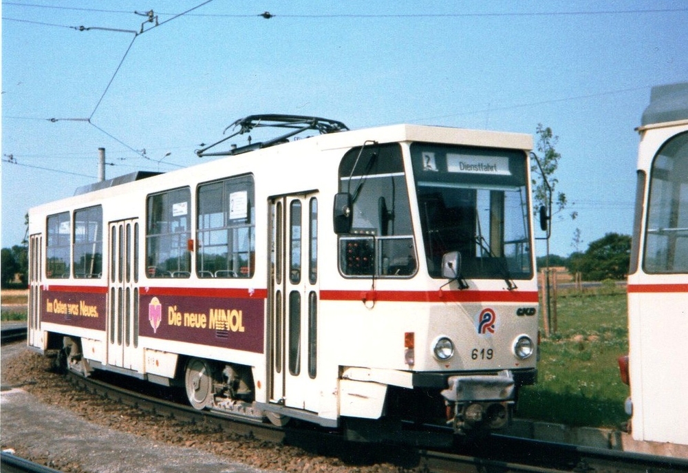 Росток, Tatra T6A2 № 619