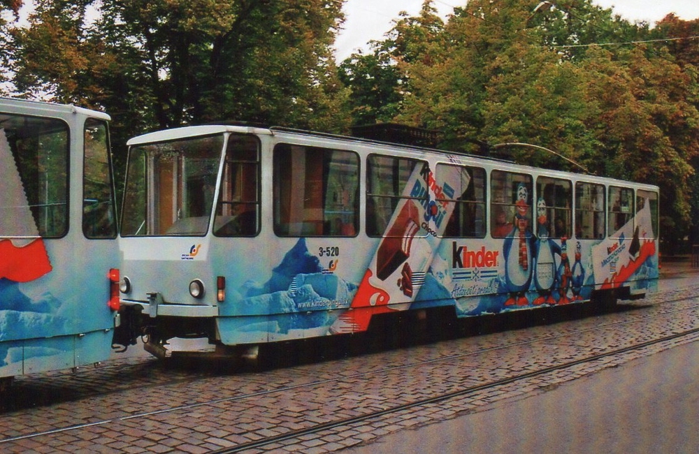 Ryga, Tatra Т3MR (T6B5-R) Nr 3-520