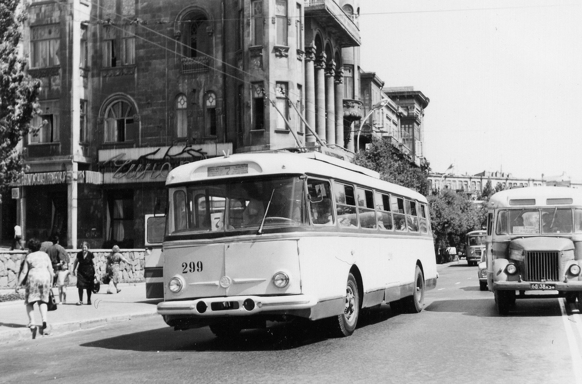Баку, Škoda 9Tr № 299; Баку — Старые фотографии (троллейбус)