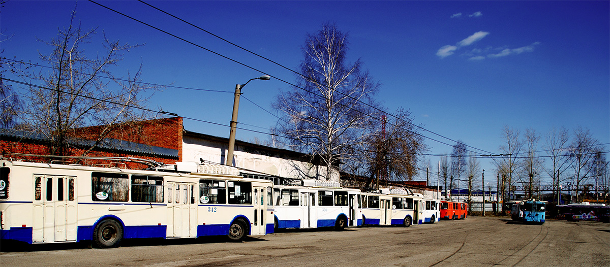 Tomszk, AKSM 101A — 342; Tomszk — Trolleybus Depot