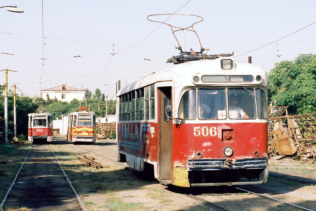 Баку, РВЗ-6М2 № 506; Баку — Сентябрь 1999; Баку — Трамвайное депо