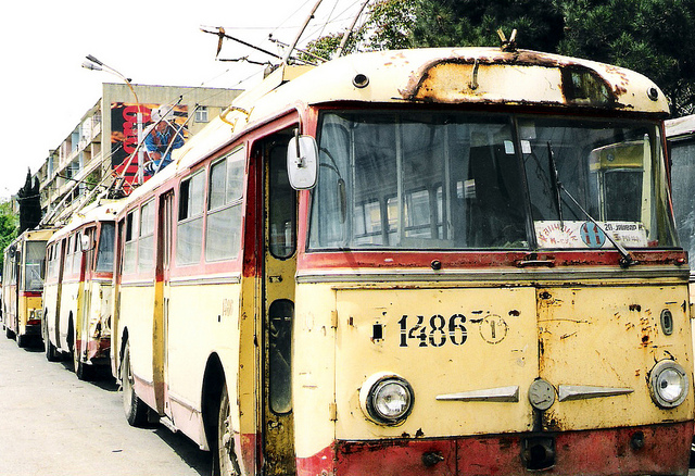 Баку, Škoda 9Tr № 486; Баку — Старые фотографии (троллейбус)
