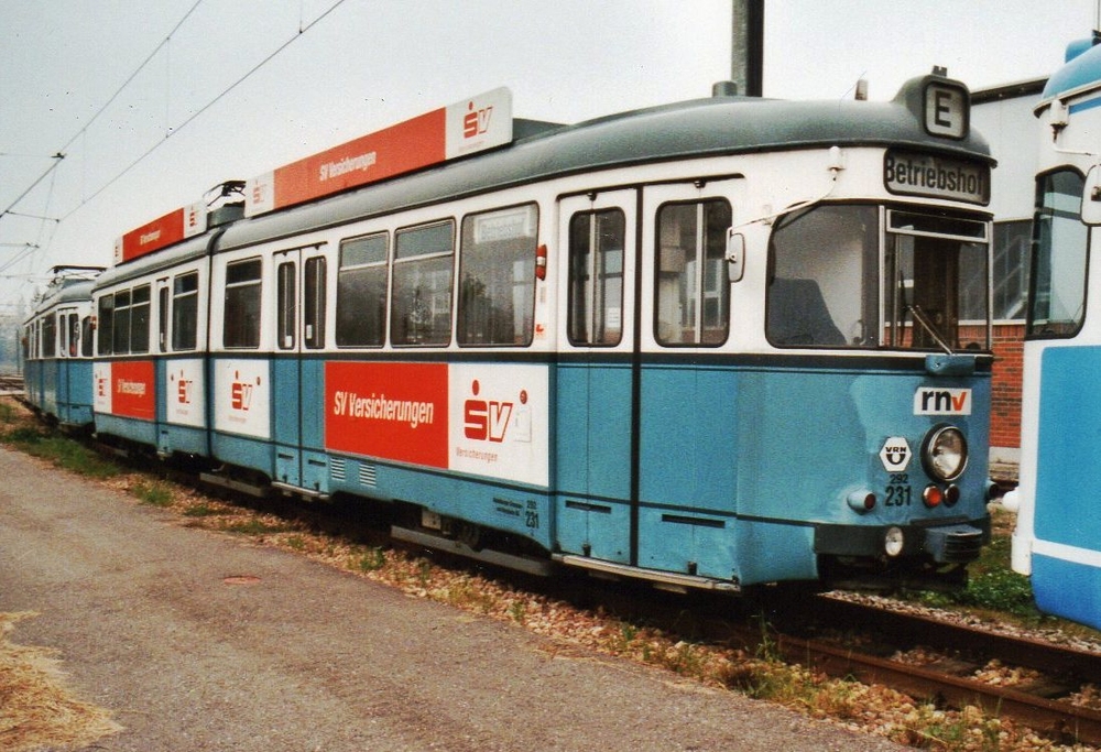 Rhein-Neckar, Duewag GT6 № 231