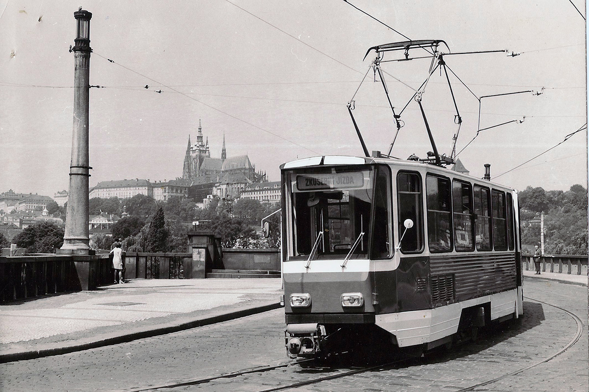 Прага, Tatra KT4D № 8001