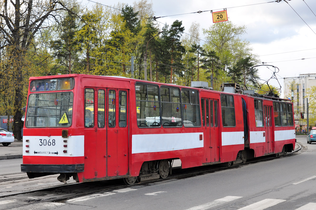 Санкт-Петербург, ЛВС-86К-М № 3068