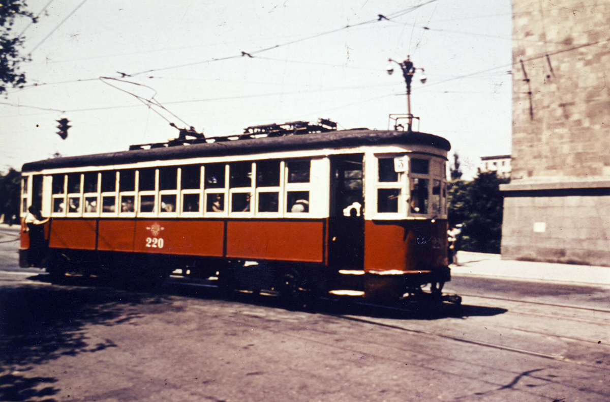 Baku, KM č. 220; Baku — Old Photos (tramway)