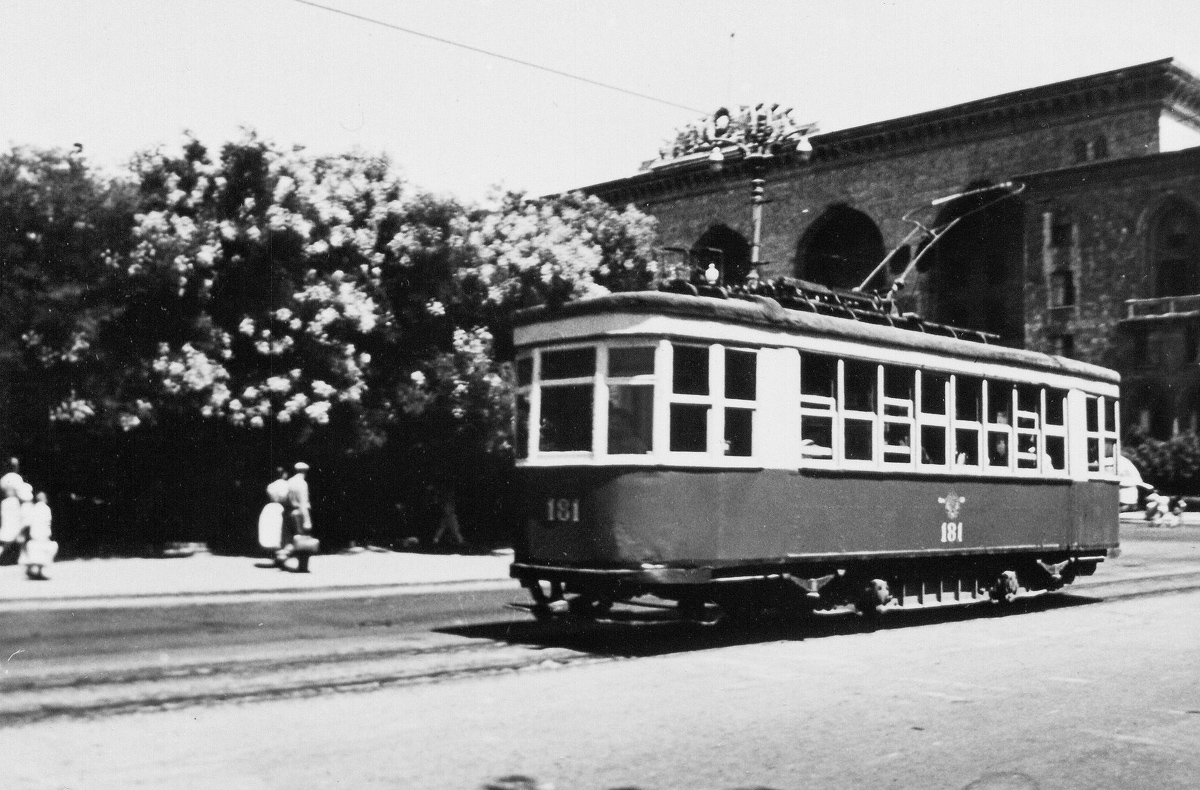Baku, Kh č. 181; Baku — Old Photos (tramway)