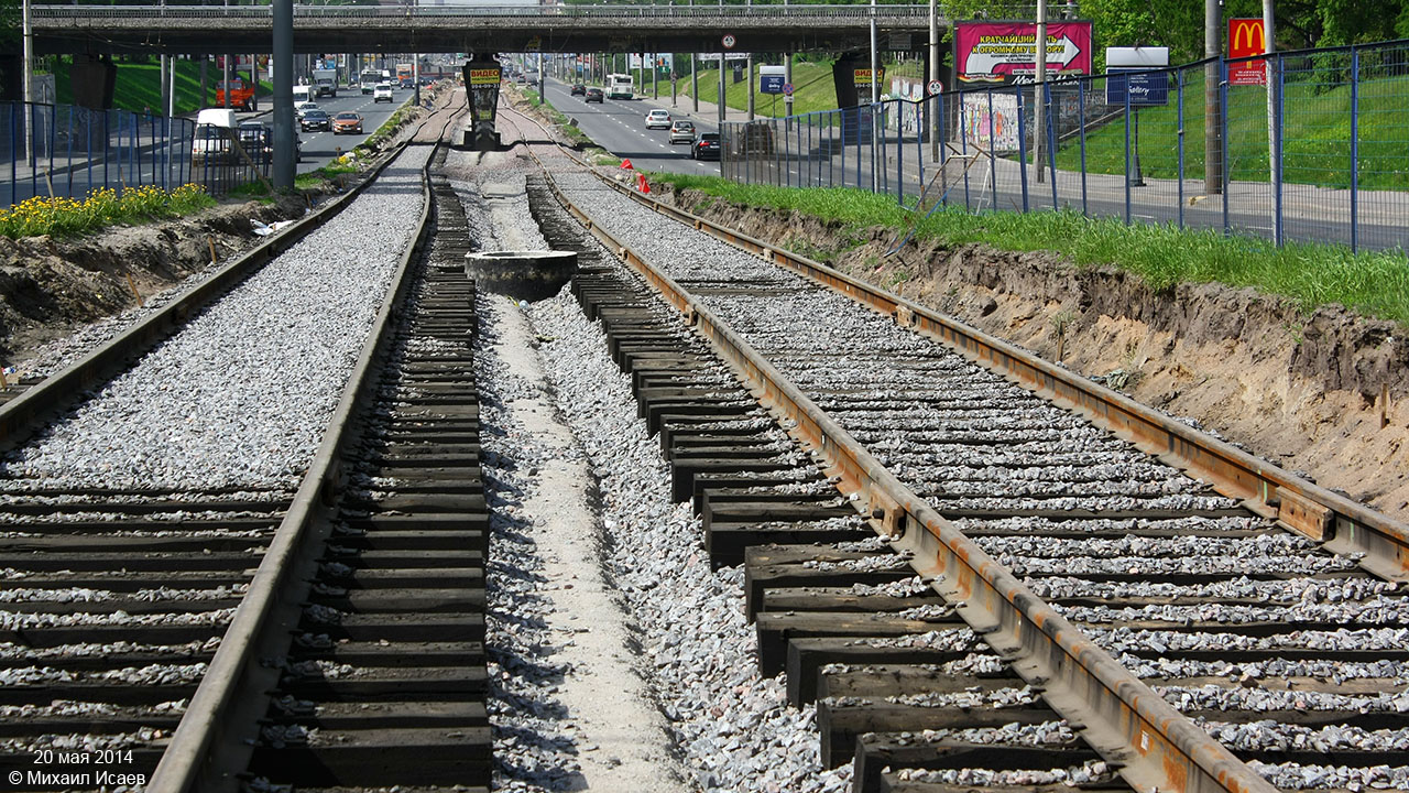 Sankt-Peterburg — Track repairs