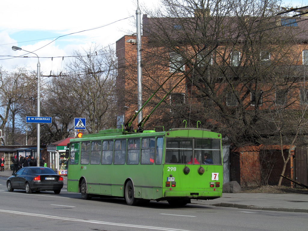 Каунас, Škoda 14Tr02/6 № 298