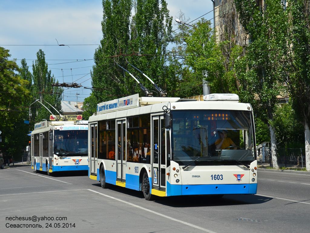 Севастополь, Тролза-5265.00 «Мегаполис» № 1603