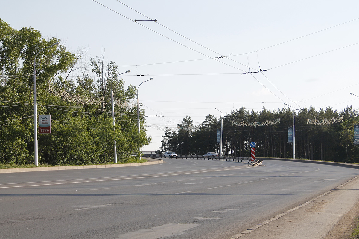 Уфа — Закрытые трамвайные линии; Уфа — Троллейбусная сеть — север