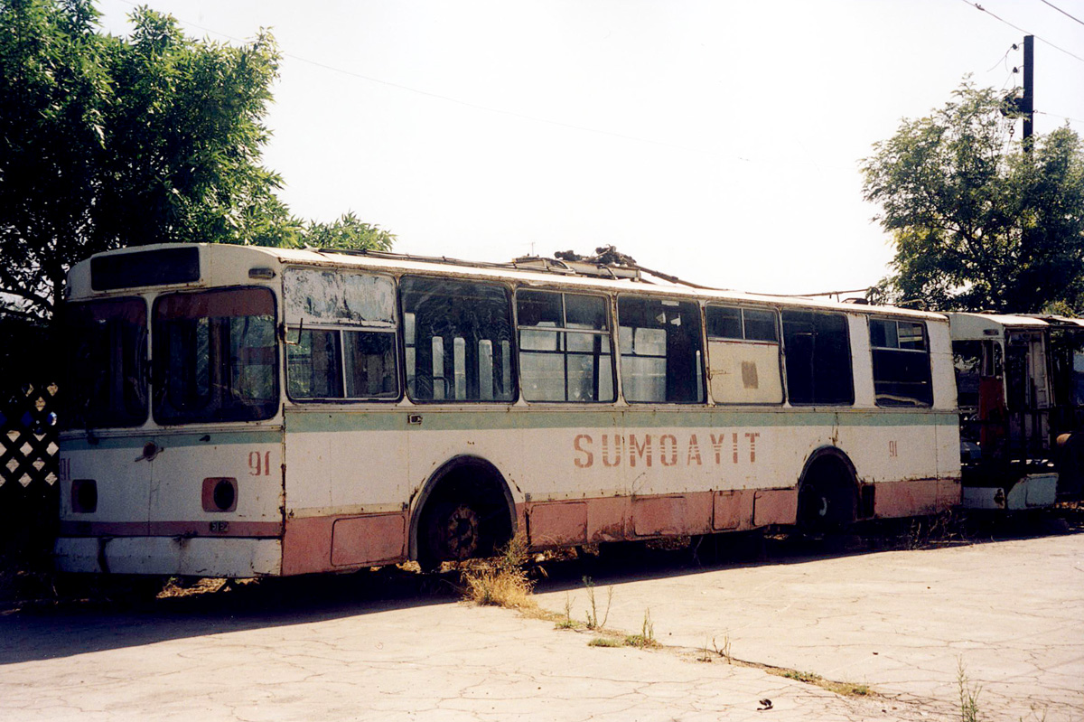 Сумгаит, ЗиУ-682В № 91; Сумгаит — Троллейбус