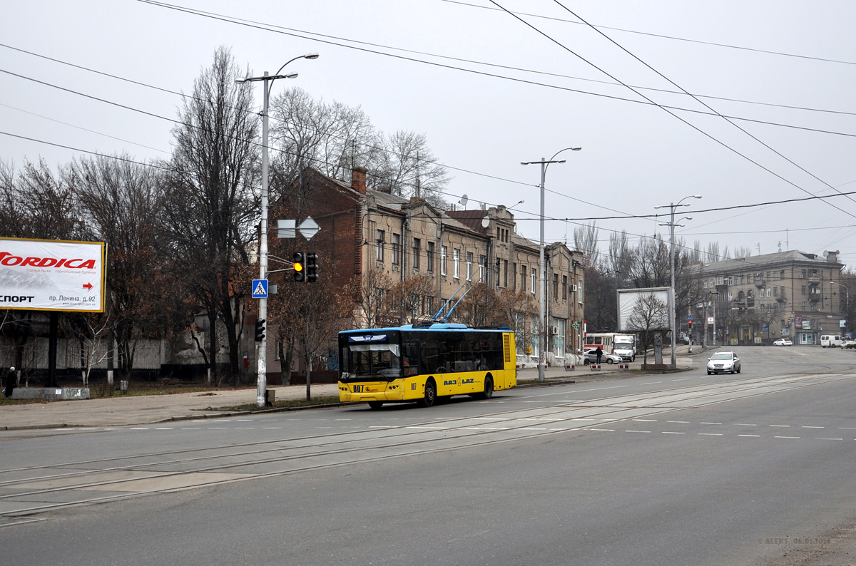 Zaporizhzhia, LAZ E183D1 № 007