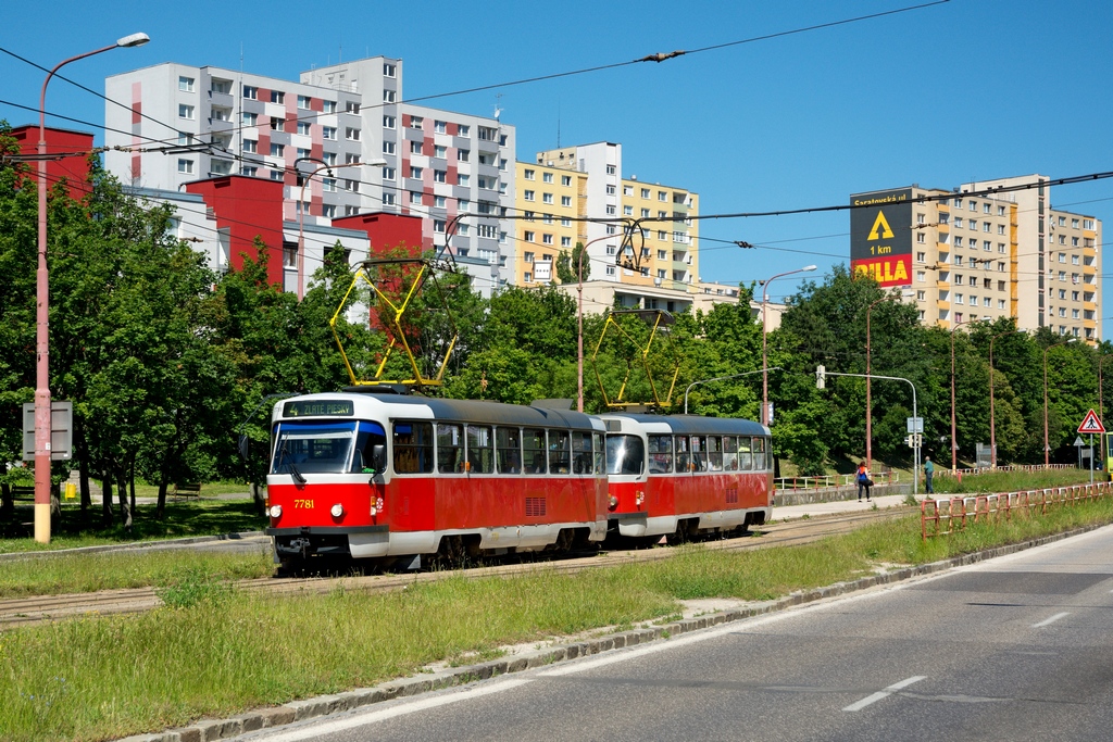 Братислава, Tatra T3P № 7781
