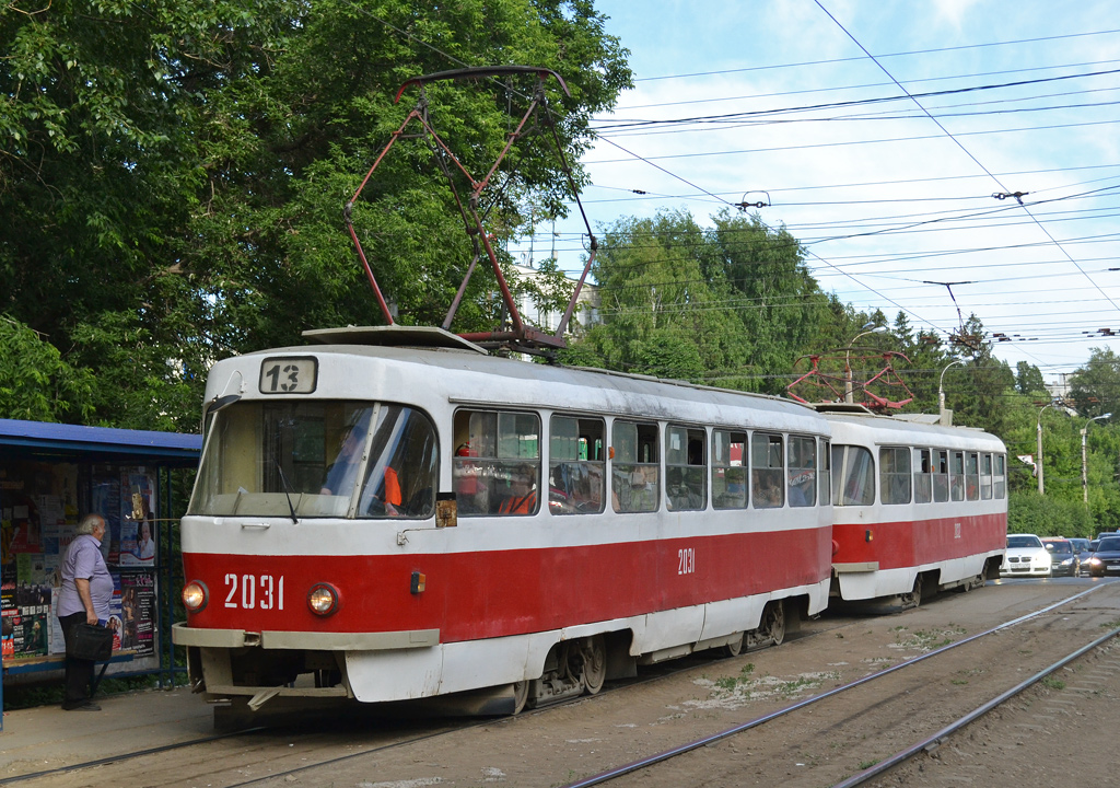 Самара, Tatra T3SU (двухдверная) № 2031