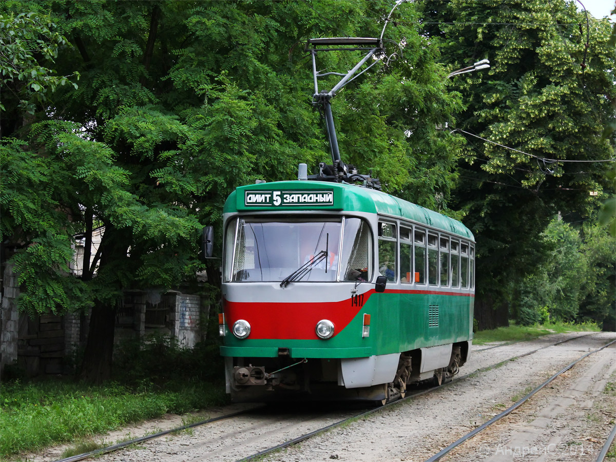 Днепр, Tatra T4DM № 1417