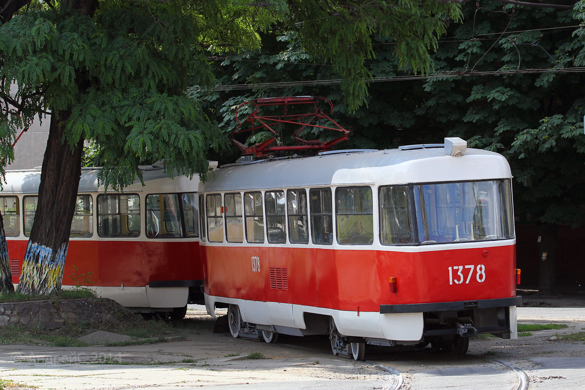 Днепр, Tatra T3SU № 1378