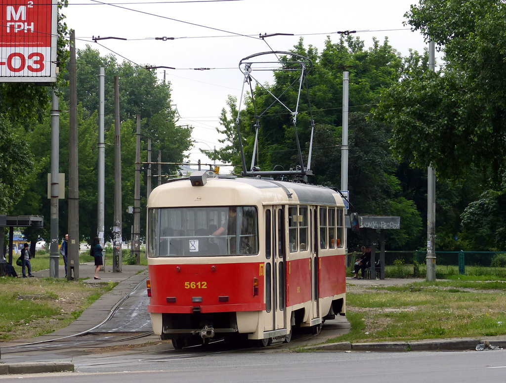 Kyiv, Tatra T3SUCS № 5612