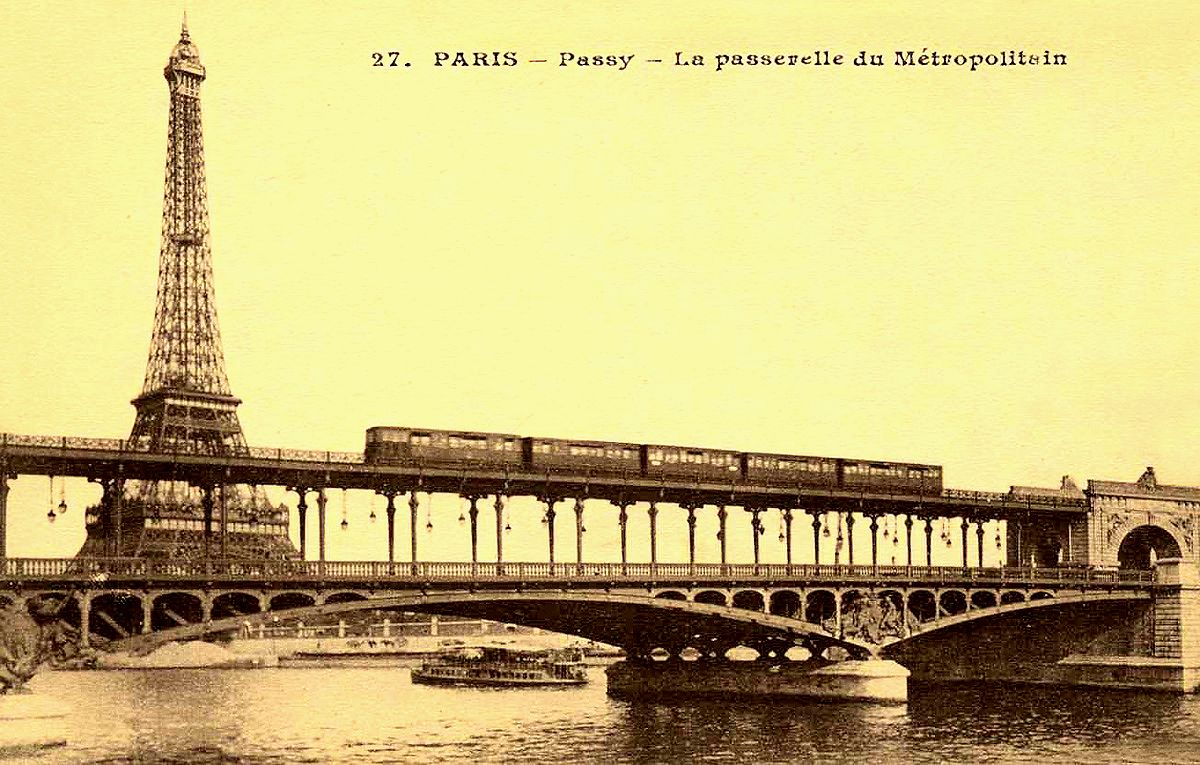 Париж -  Версаль -  Ивелин — Метрополитен — Исторические фотографии