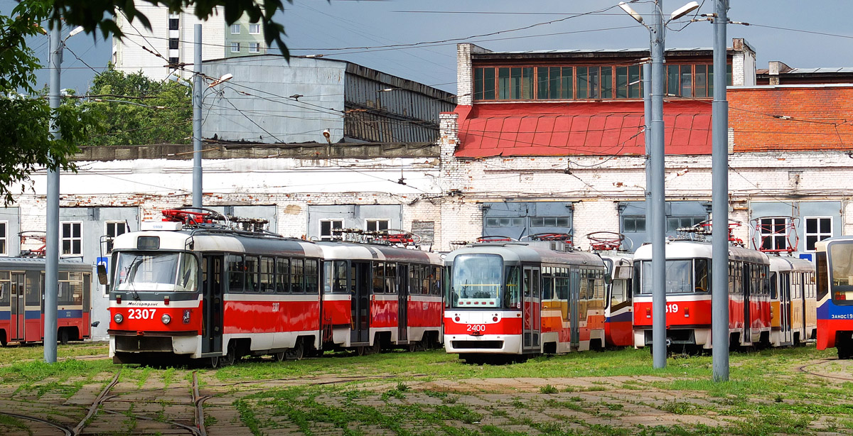 Москва, МТТА-2 № 2307; Москва, Vario LF № 2400