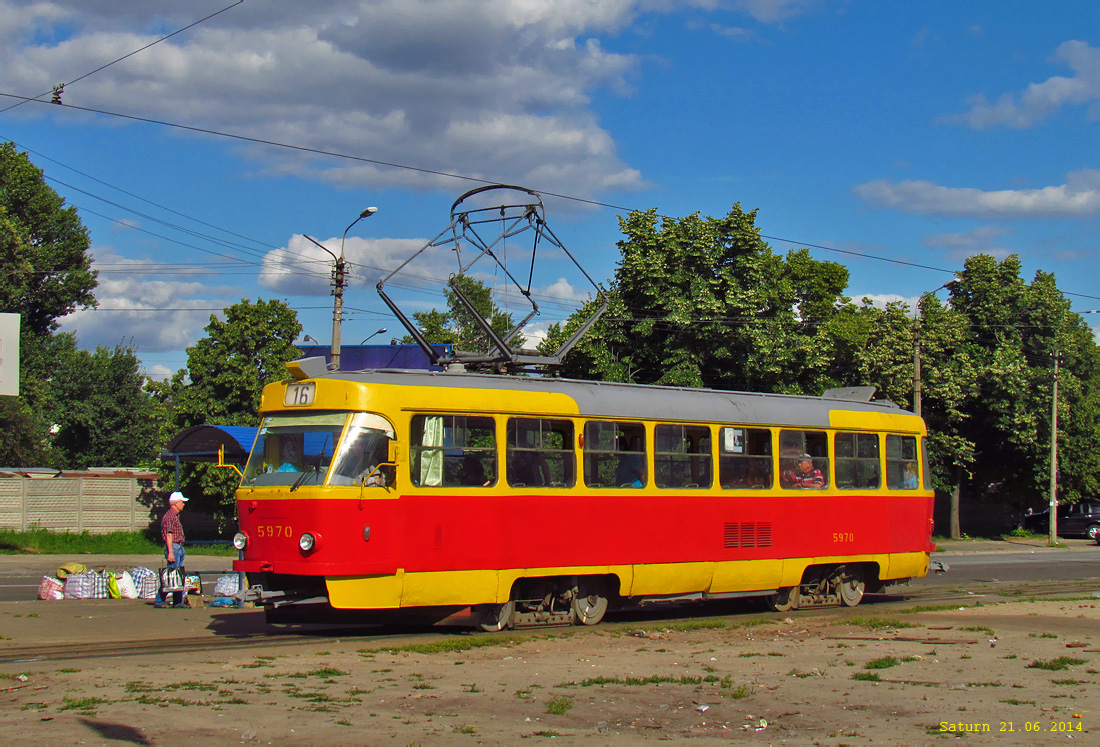 Київ, Tatra T3SU № 5970