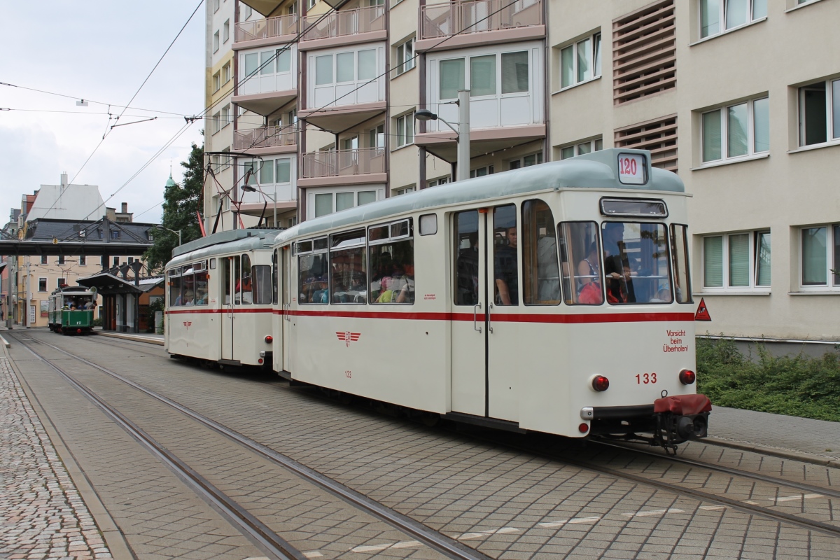 Цвиккау, Gotha B57 № 133; Цвиккау — Юбилей: 120 лет трамваю в Цвиккау (14.06.2014)
