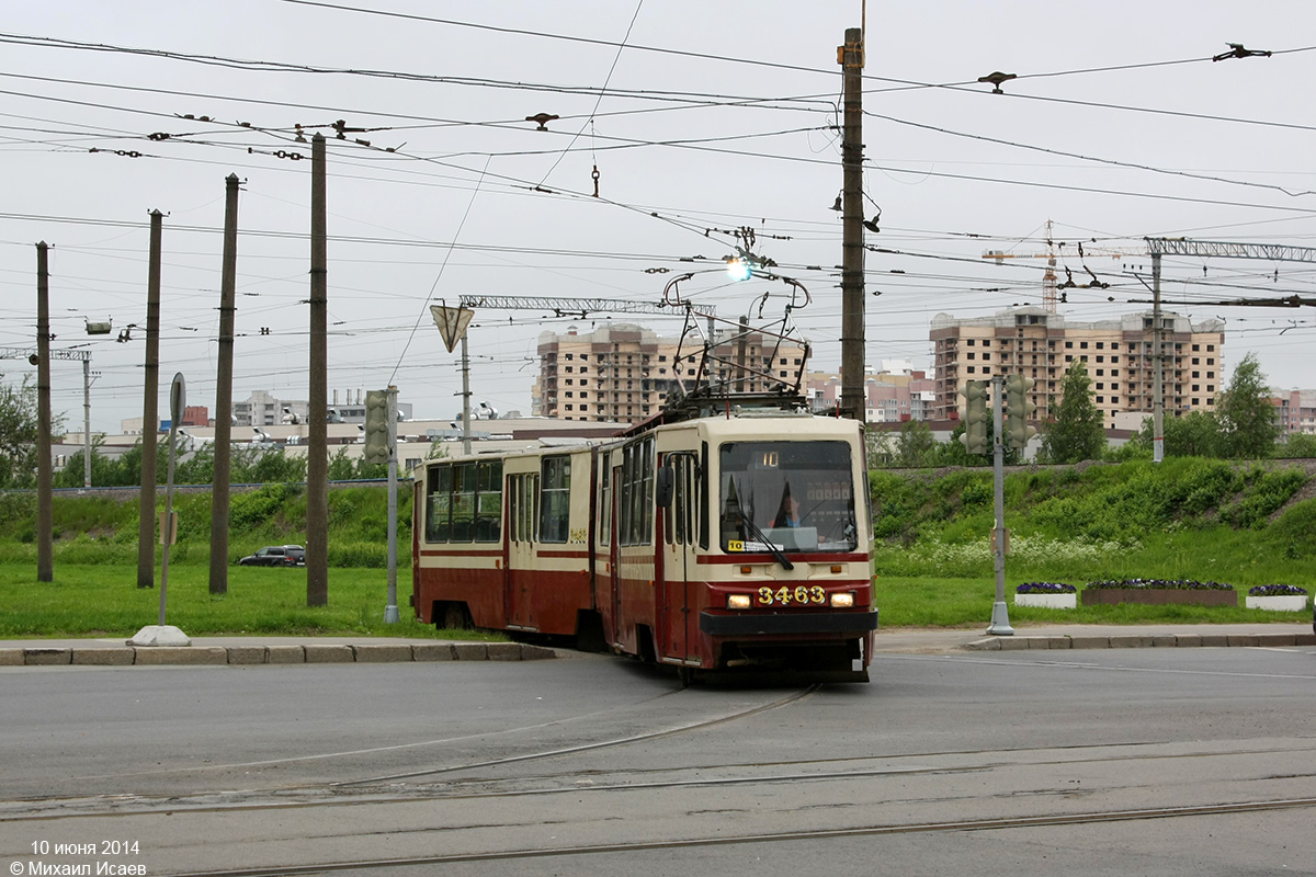 Санкт-Петербург, ЛВС-86К-М № 3463