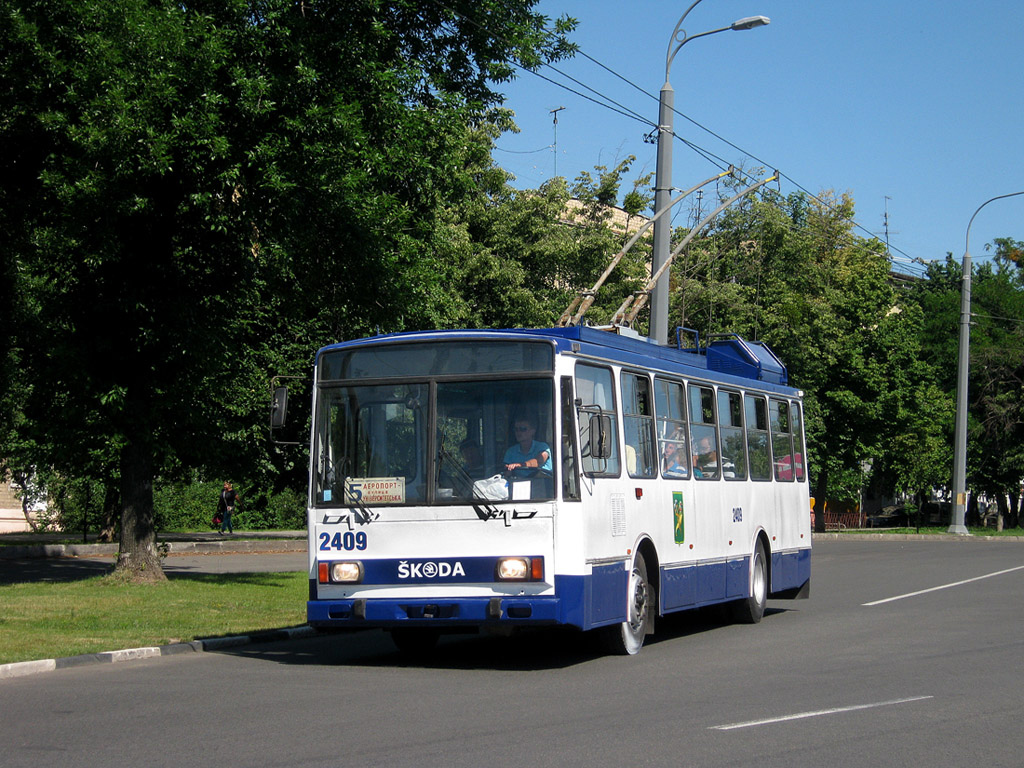 Харьков, Škoda 14Tr18/6M № 2409
