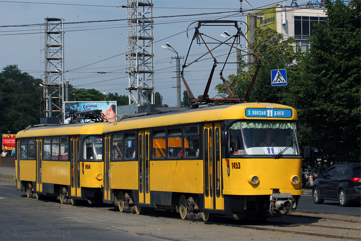 Днепр, Tatra T4D-MT № 1453