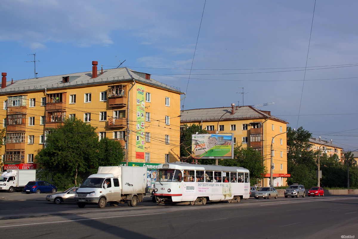 Екатеринбург, Tatra T3SU (двухдверная) № 053