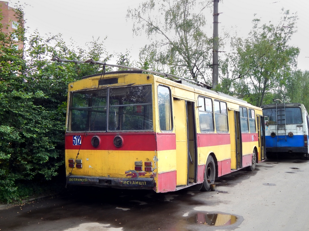 Львов, Škoda 14Tr02/6 № 512