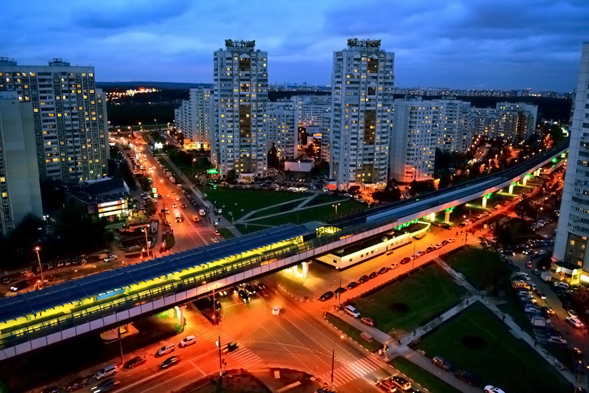 Maskava — Metro — [12] Butovskaya Line