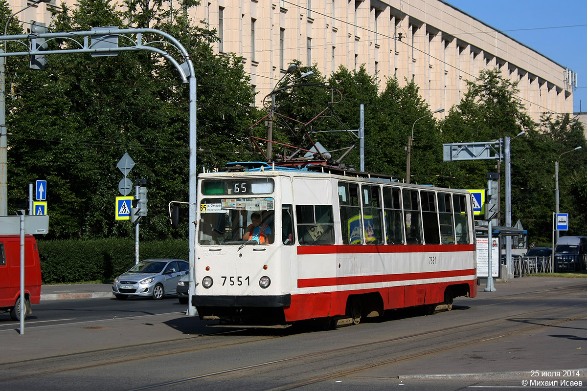 Санкт-Петербург, ЛМ-68М № 7551