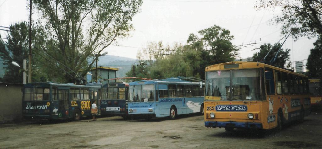 Tbilissi, Škoda 14Tr02 N°. 315; Tbilissi, Škoda 14Tr02/6 N°. 282