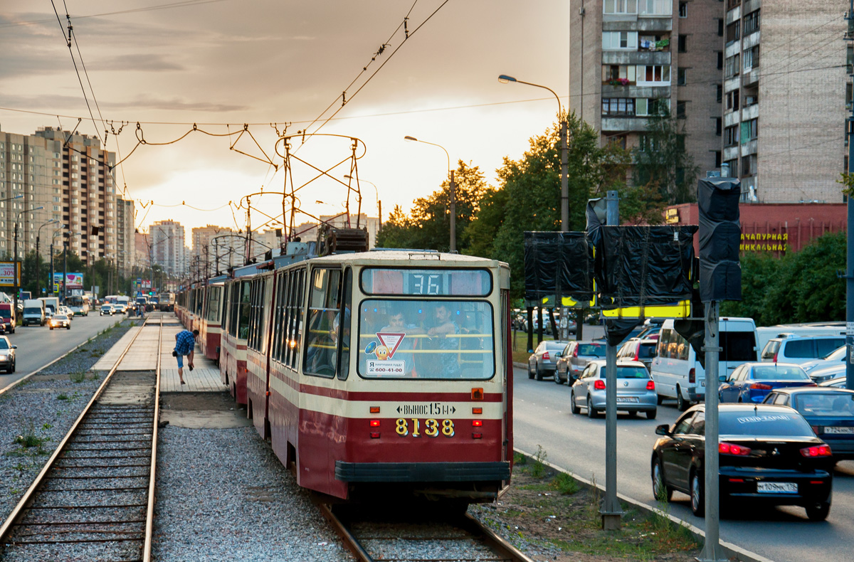 Санкт-Петербург, ЛВС-86К № 8138