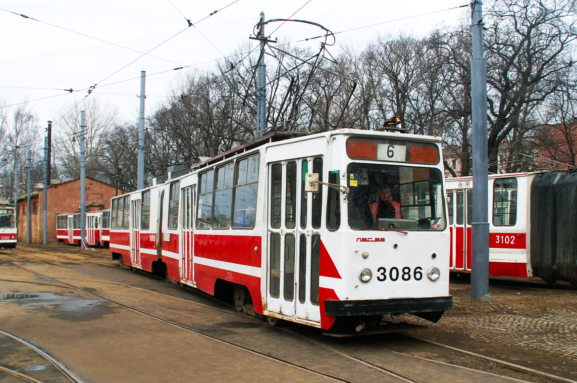 Санкт-Пецярбург, ЛВС-86К № 3086