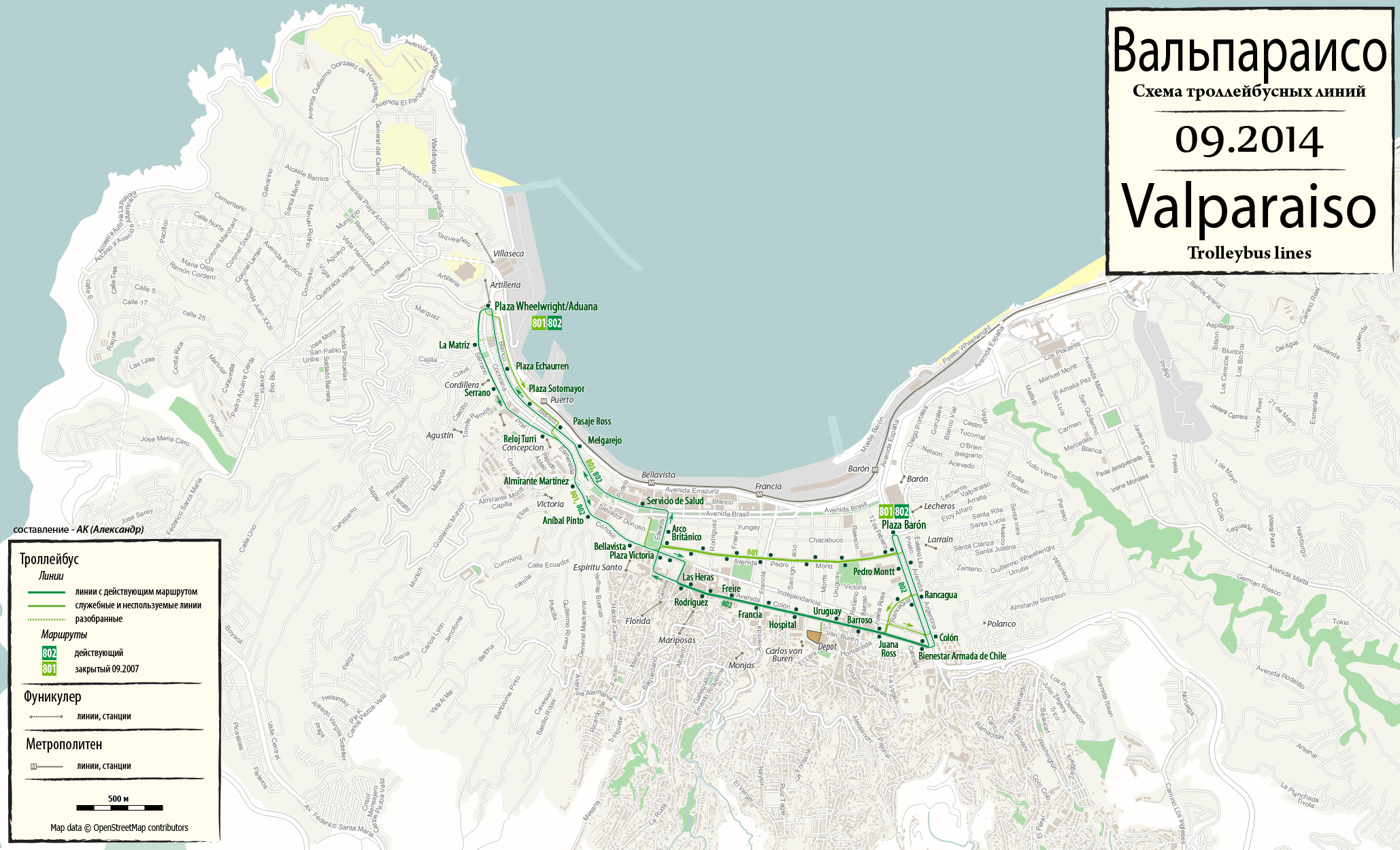 Valparaiso — Maps