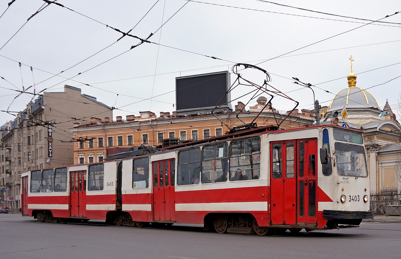 Saint-Petersburg, LVS-86K č. 3403