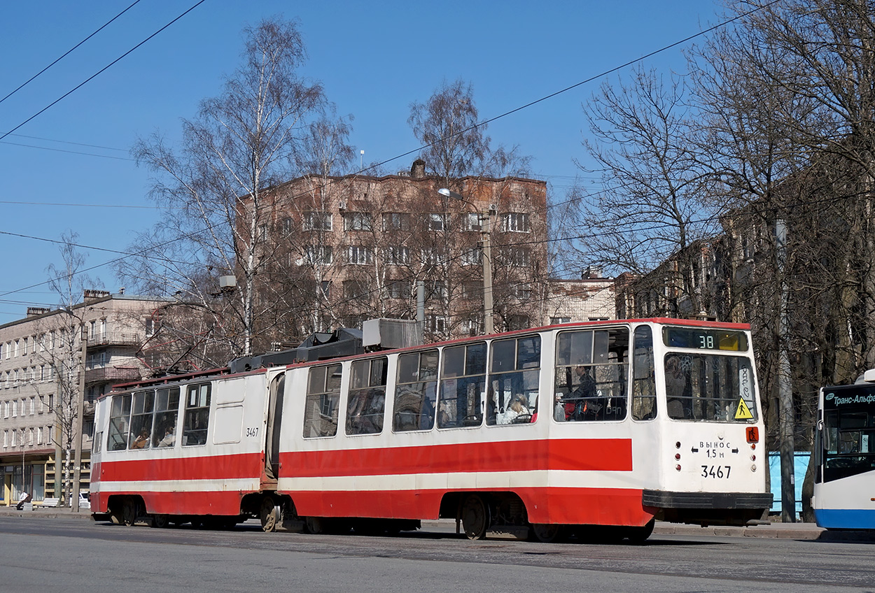 Санкт-Петербург, ЛВС-86К № 3467